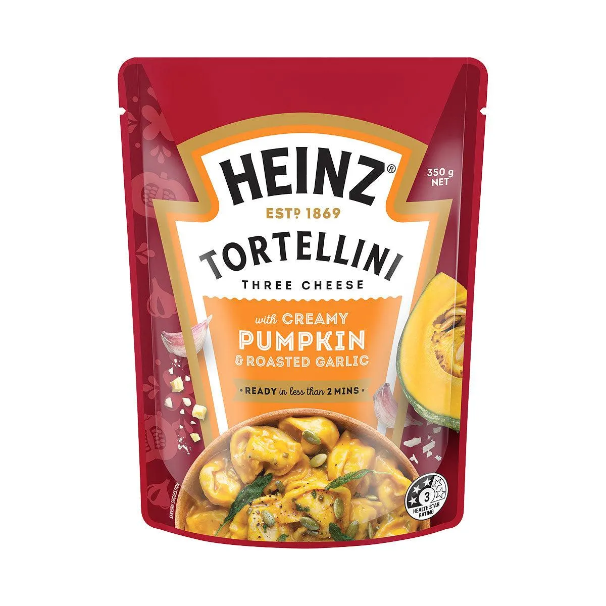 Heinz Pumpkin & Garlic Tortellini 350g