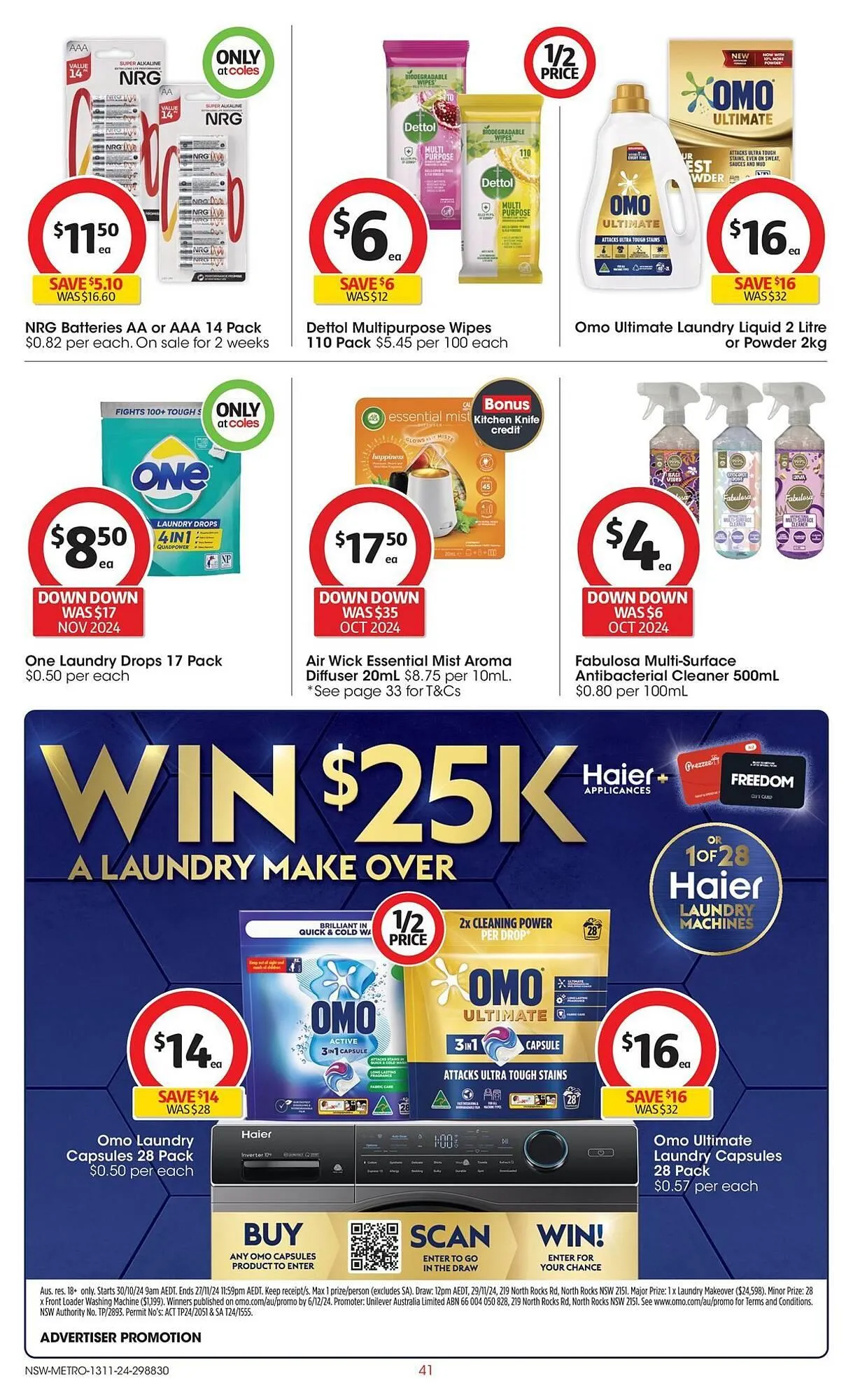 Coles catalogue - Catalogue valid from 13 November to 19 November 2024 - page 41
