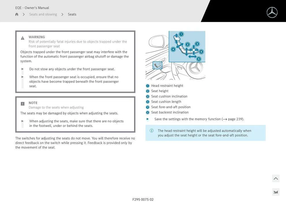 EQE Sedan - Catalogue valid from 11 September to 11 September 2025 - page 224