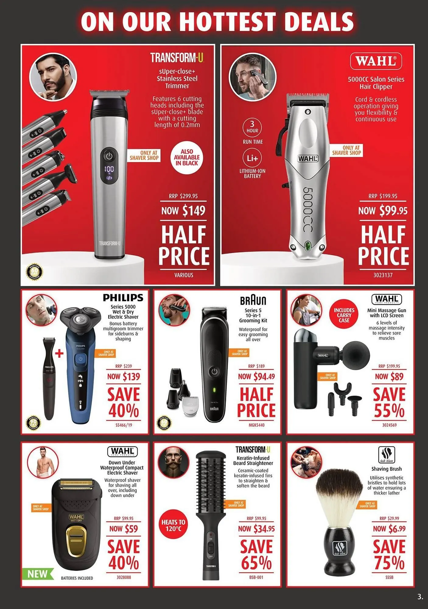 Shaver Shop catalogue - Catalogue valid from 29 May to 1 July 2025 - page 3