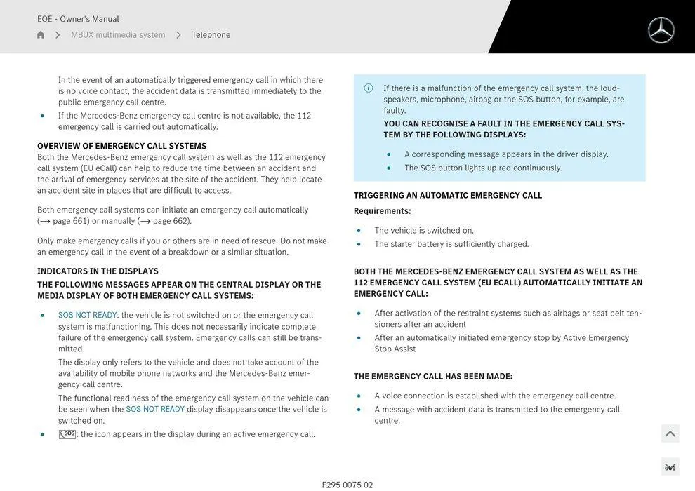 EQE Sedan - Catalogue valid from 11 September to 11 September 2025 - page 661