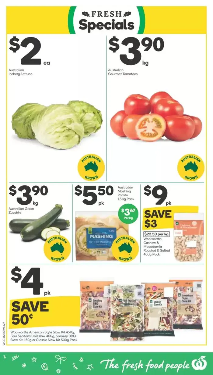 Weekly Specials - 04/12 - Catalogue valid from 4 December to 10 December 2024 - page 27