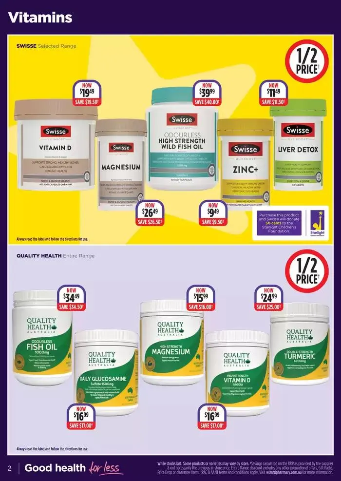 Vitamin Super Sale - Catalogue valid from 24 March to 6 April 2025 - page 2