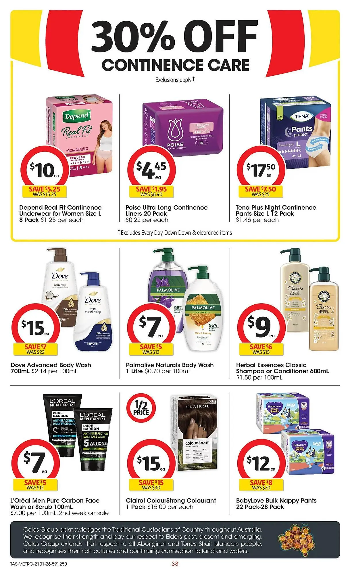 Coles catalogue - Catalogue valid from 21 January to 27 January 2026 - page 38