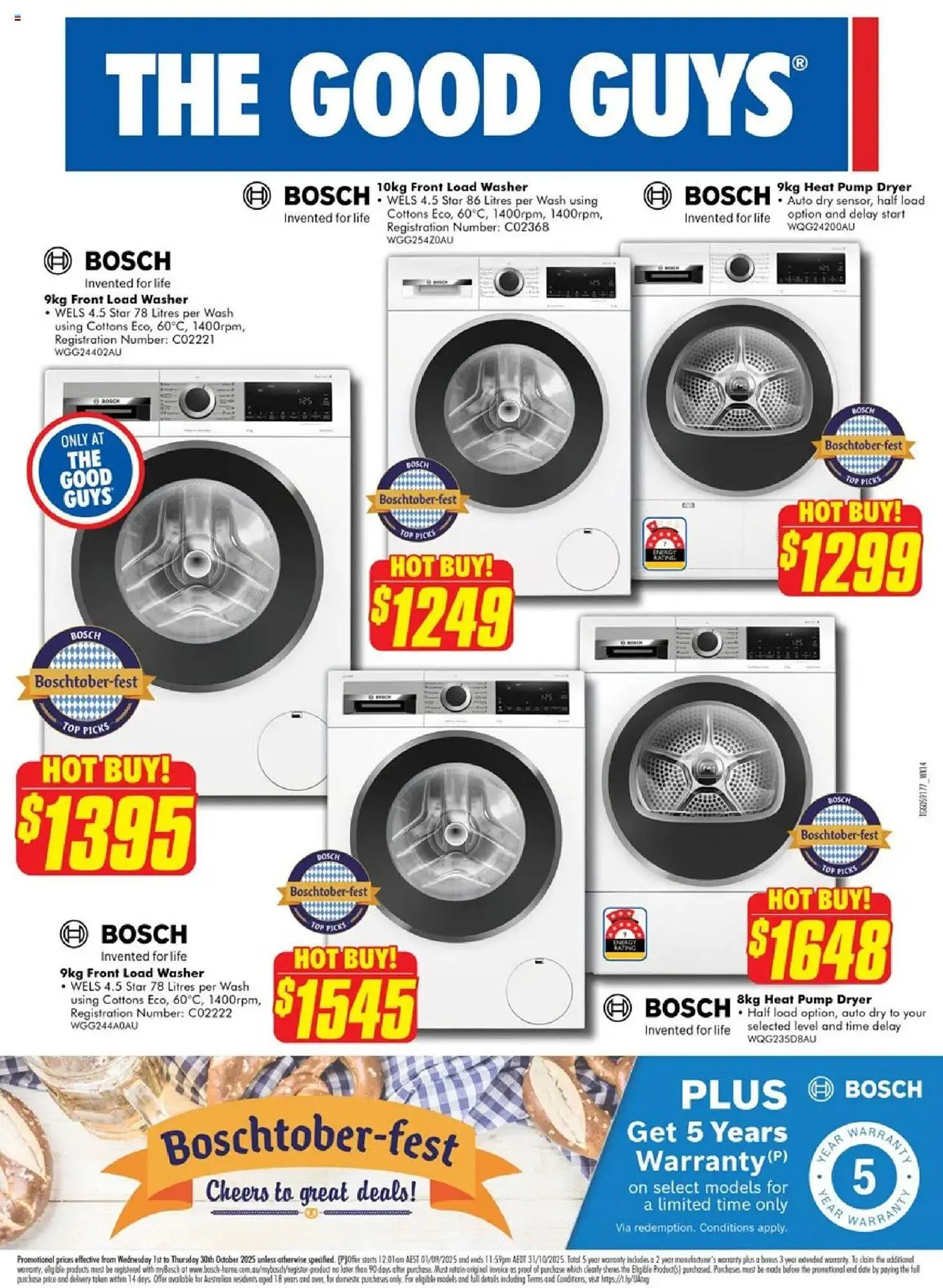 The Good Guys catalogue - Catalogue valid from 29 September to 30 October 2025 - page 1