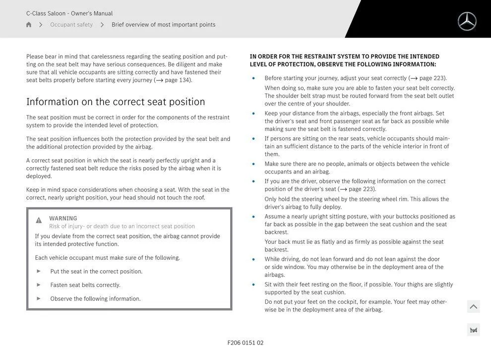 C-Class Sedan - Catalogue valid from 11 September to 11 September 2025 - page 134