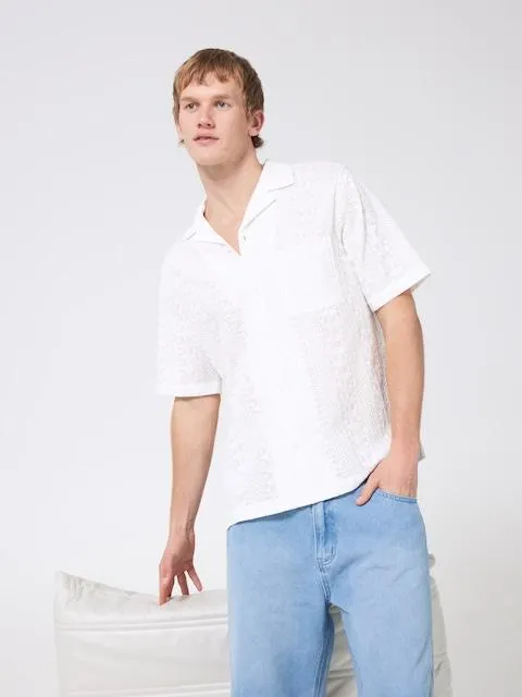 Broderie Byron Short Sleeve Shirt