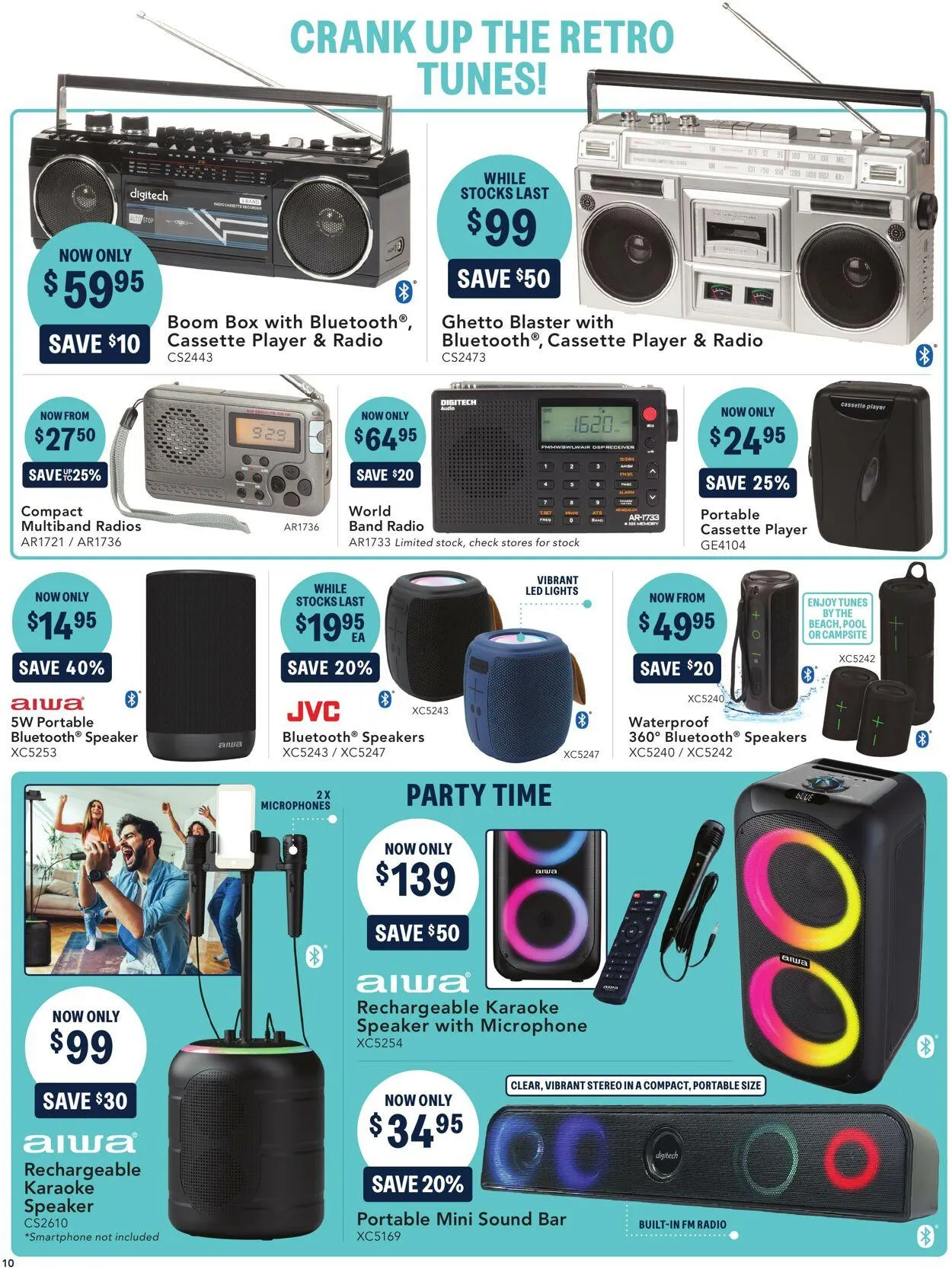 Jaycar Electronics Current catalogue - Catalogue valid from 3 April to 21 April 2025 - page 10
