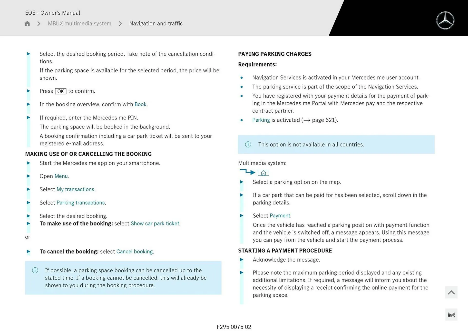 Mercedes-Benz catalogue - Catalogue valid from 11 September to 11 September 2025 - page 623