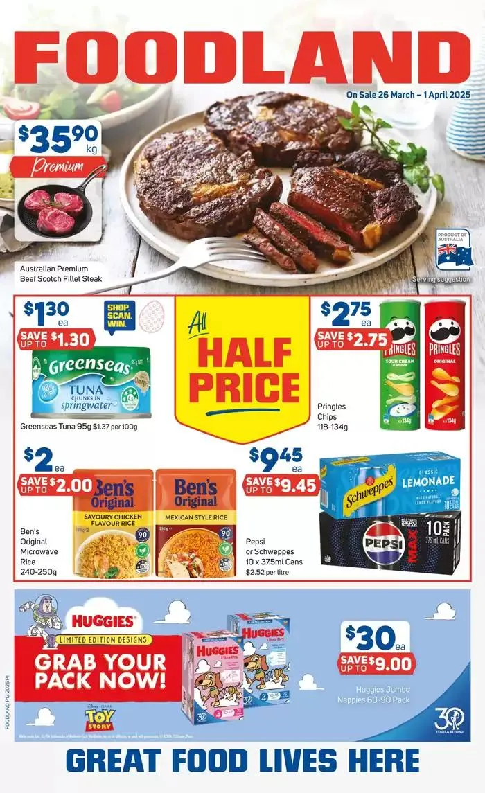 Weekly Specials - Catalogue valid from 26 March to 1 April 2025 - page 1
