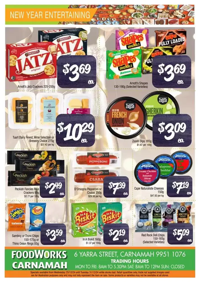 FoodWorks 25/12 - Catalogue valid from 25 December to 31 December 2024 - page 9
