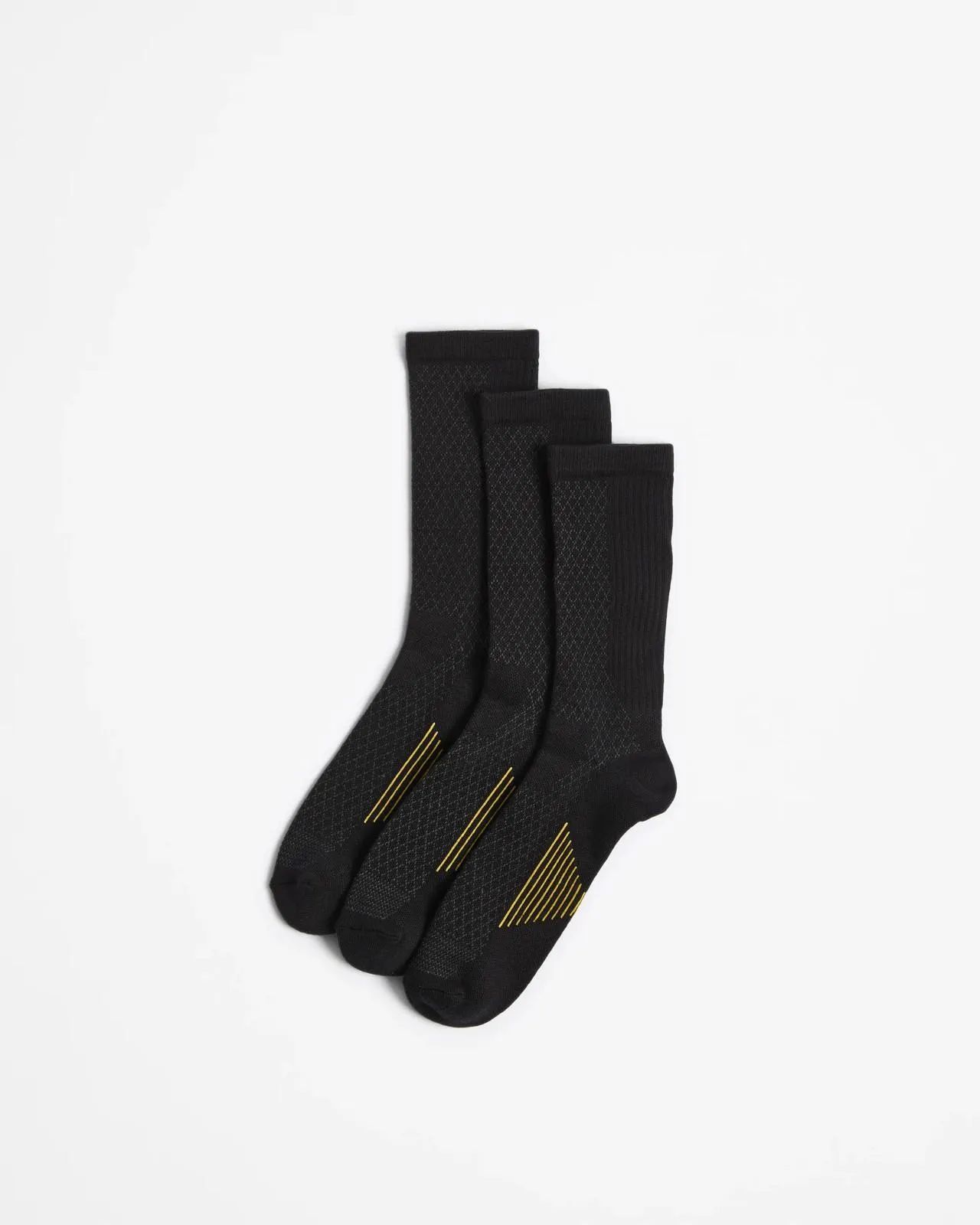 Mens Australian Cotton Blend 3 Pack Performance Crew Socks - Maxx