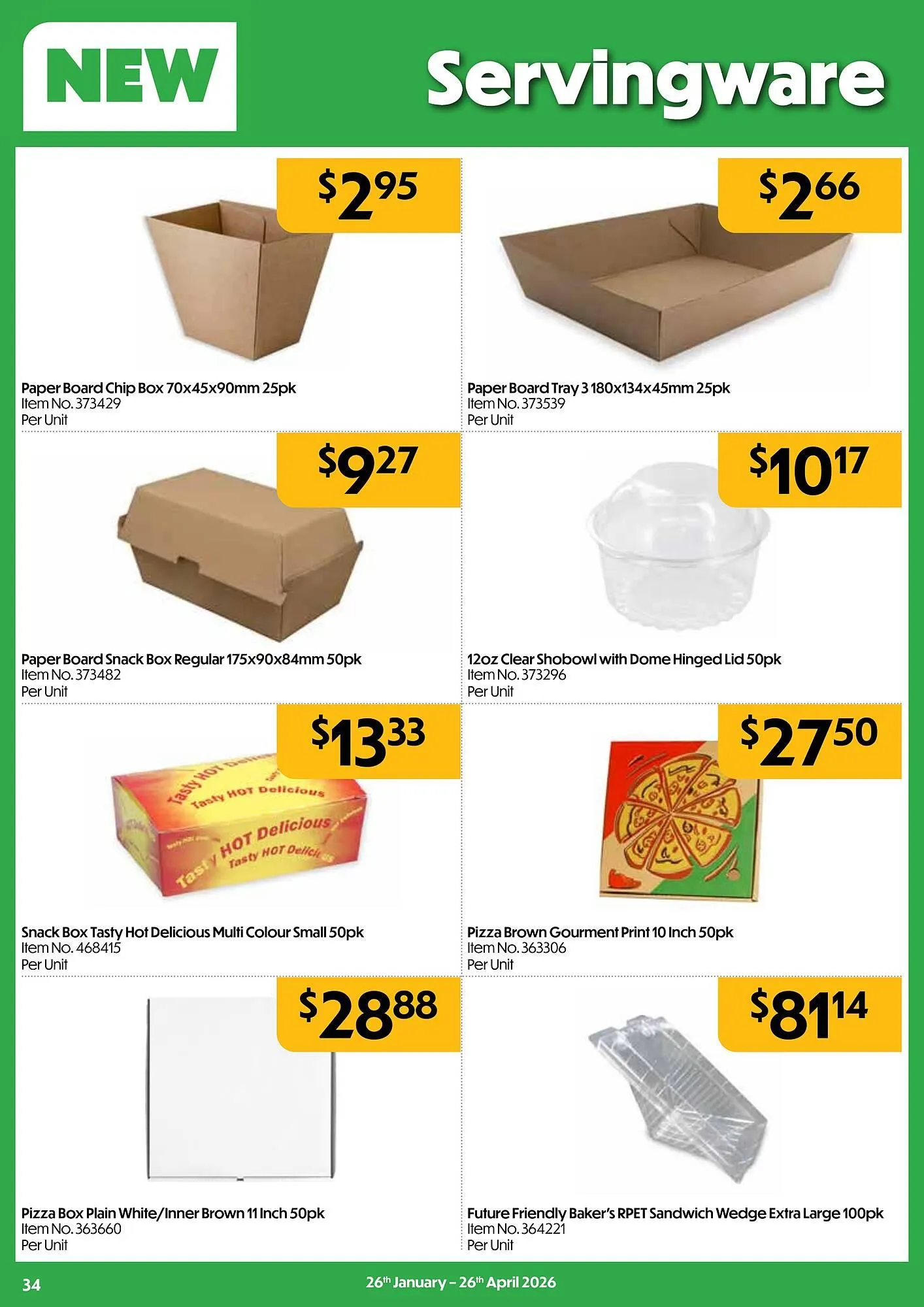 Campbells Wholesale catalogue - Catalogue valid from 26 January to 26 February 2026 - page 34