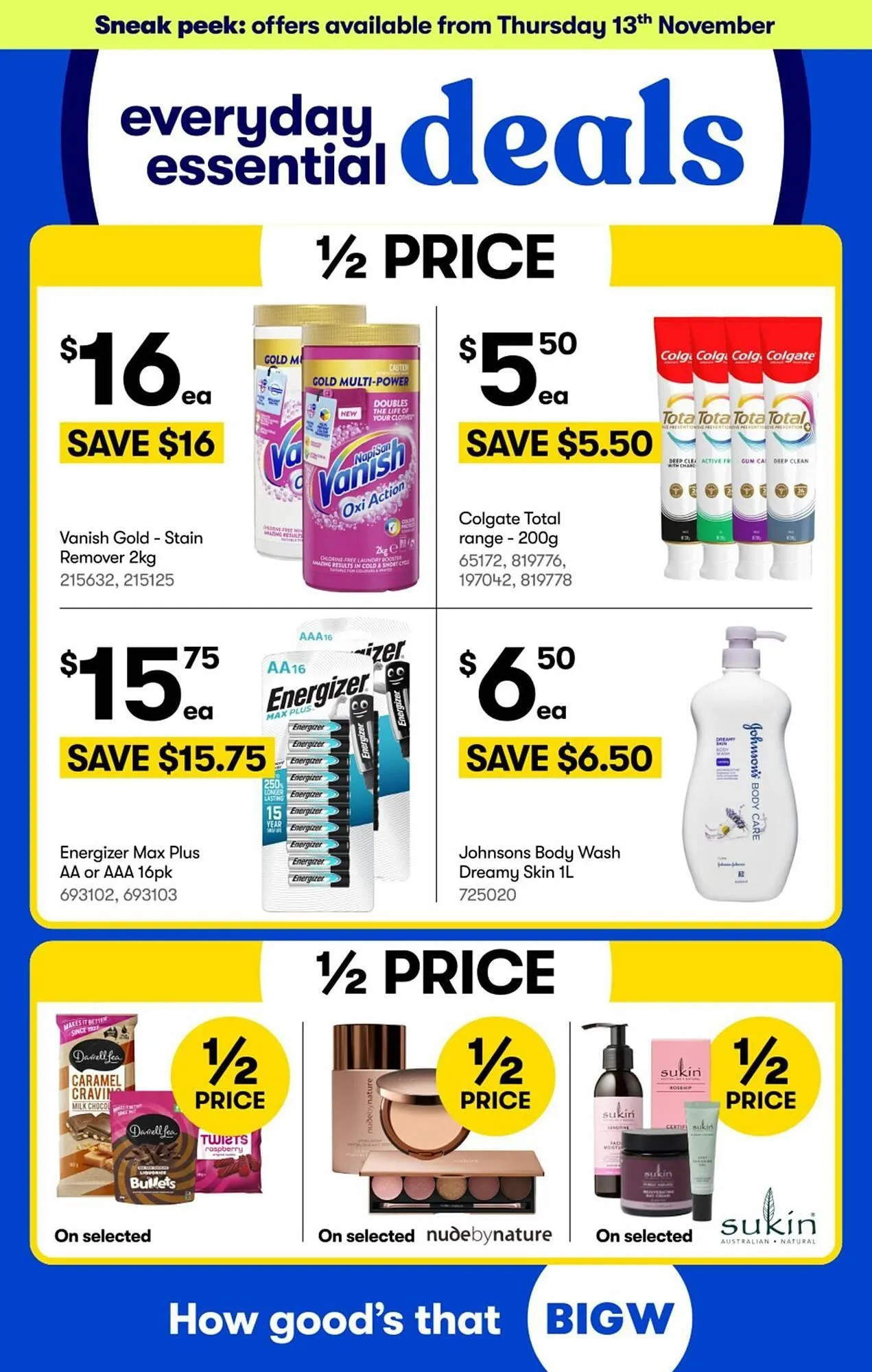 BIG W catalogue - Catalogue valid from 13 November to 27 November 2025 - page 1