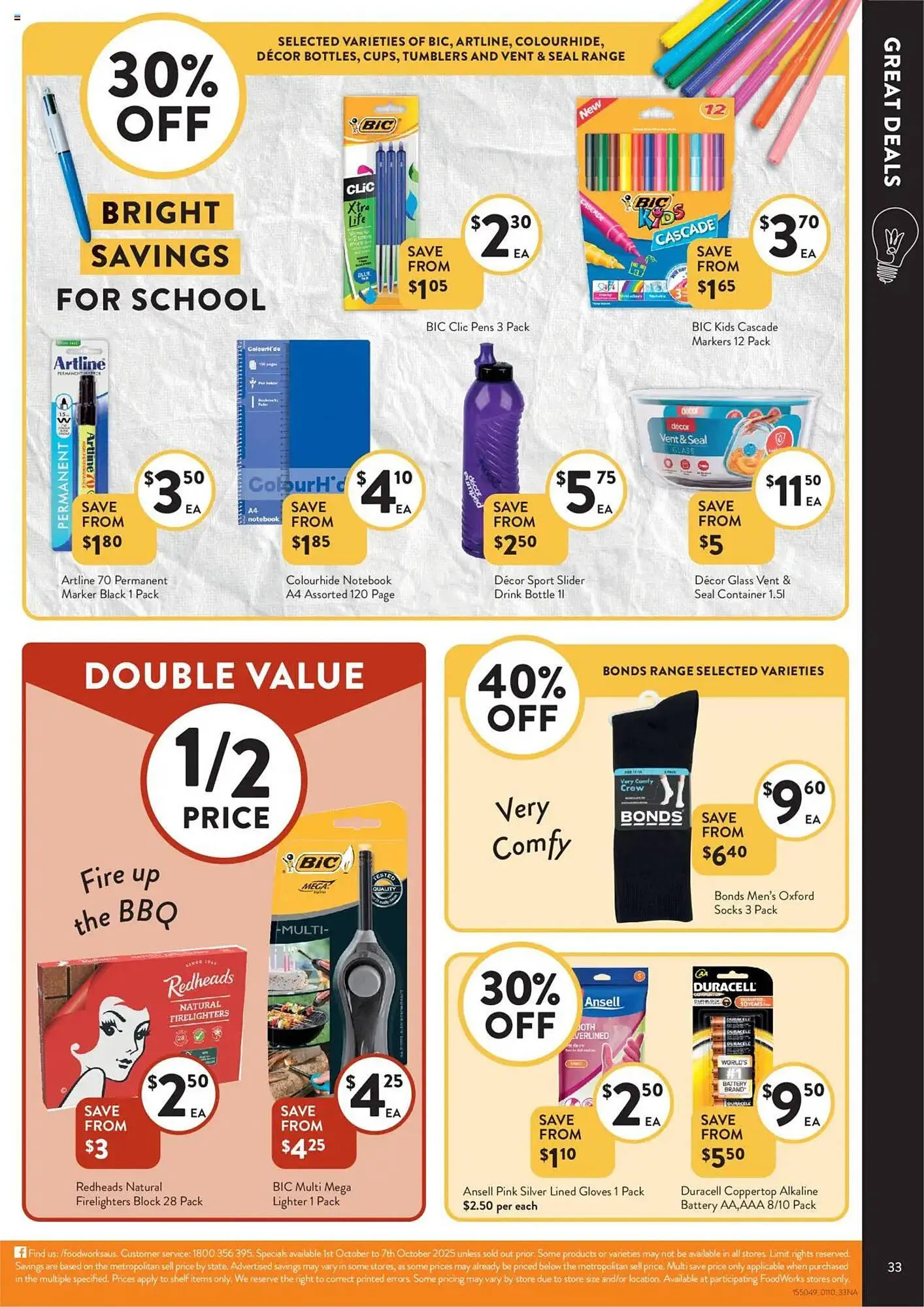 Foodworks catalogue - Catalogue valid from 1 October to 7 October 2025 - page 33