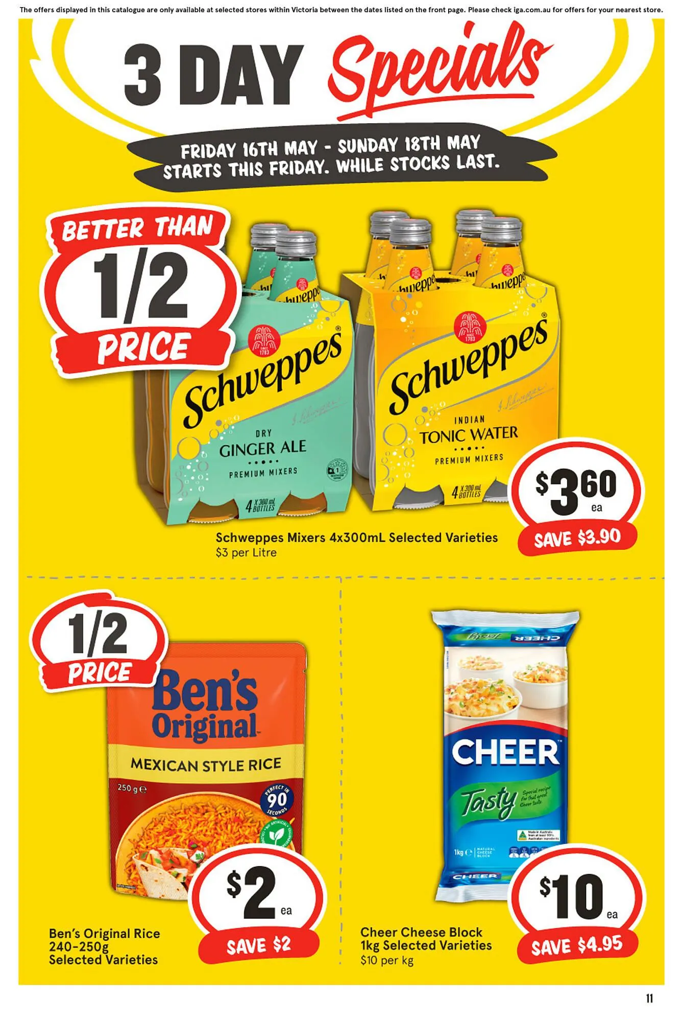 IGA catalogue - Catalogue valid from 16 May to 18 May 2025 - page 3
