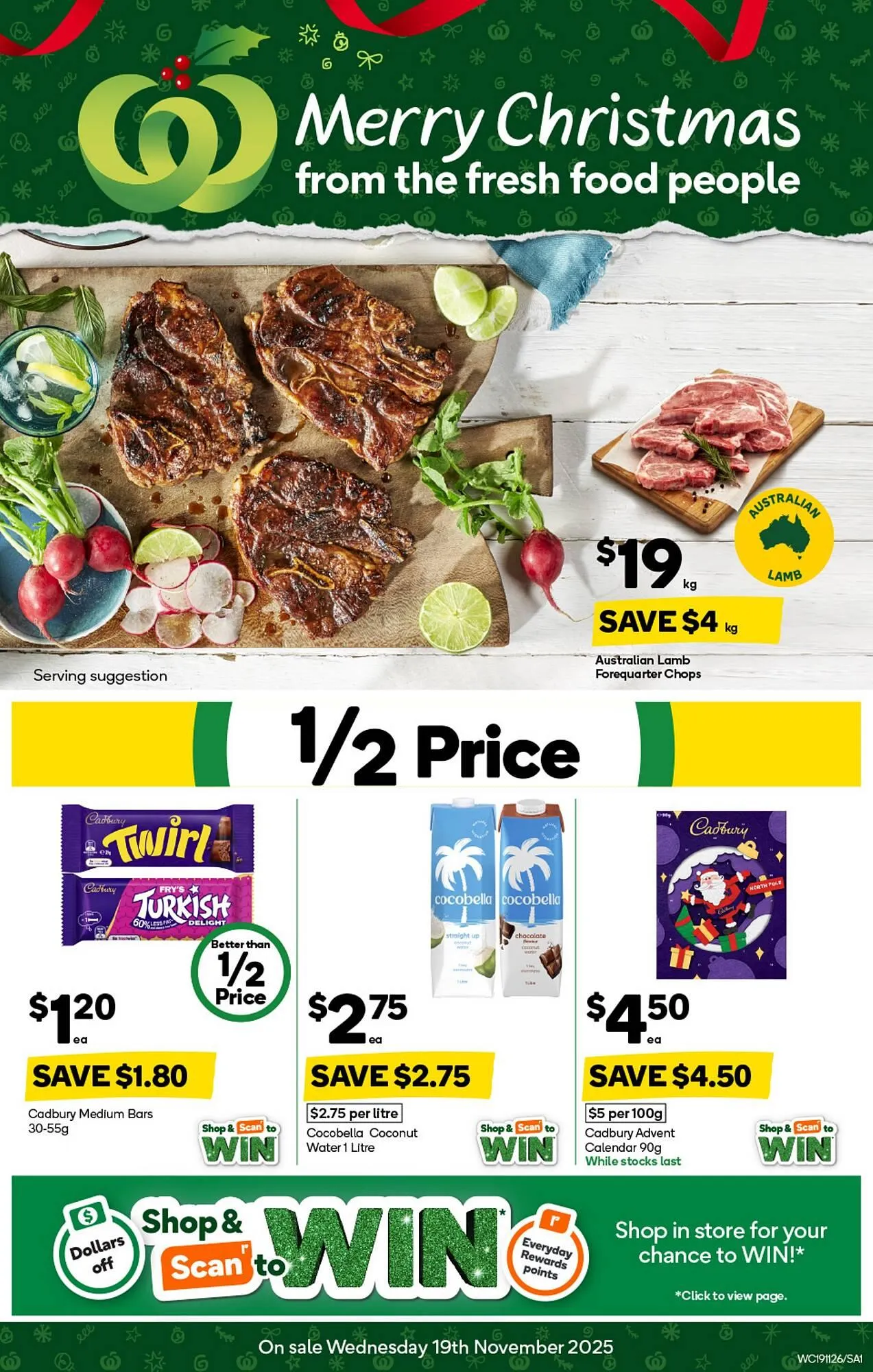 Woolworths catalogue - Catalogue valid from 19 November to 25 November 2025 - page 1