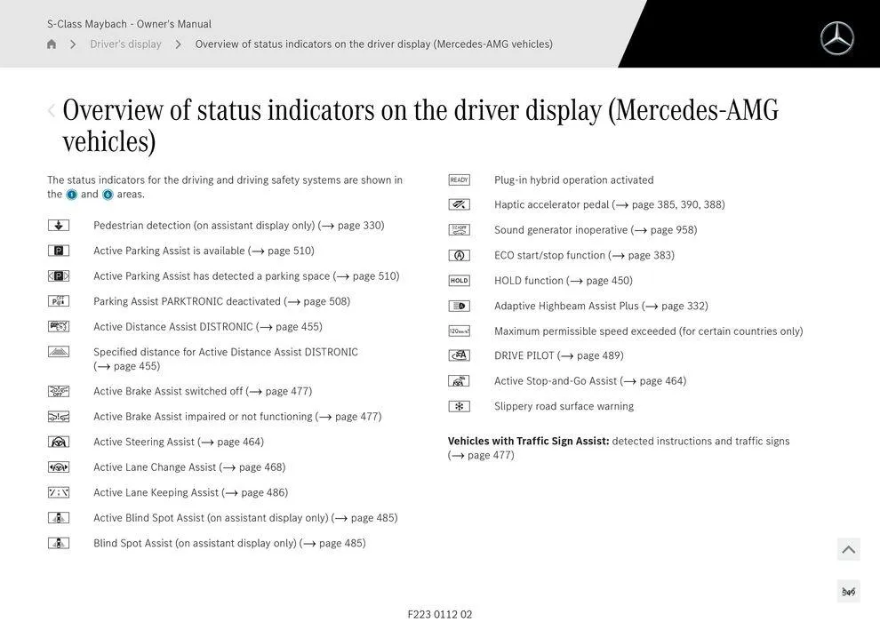 S - Class Maybach - Catalogue valid from 11 September to 11 September 2025 - page 549