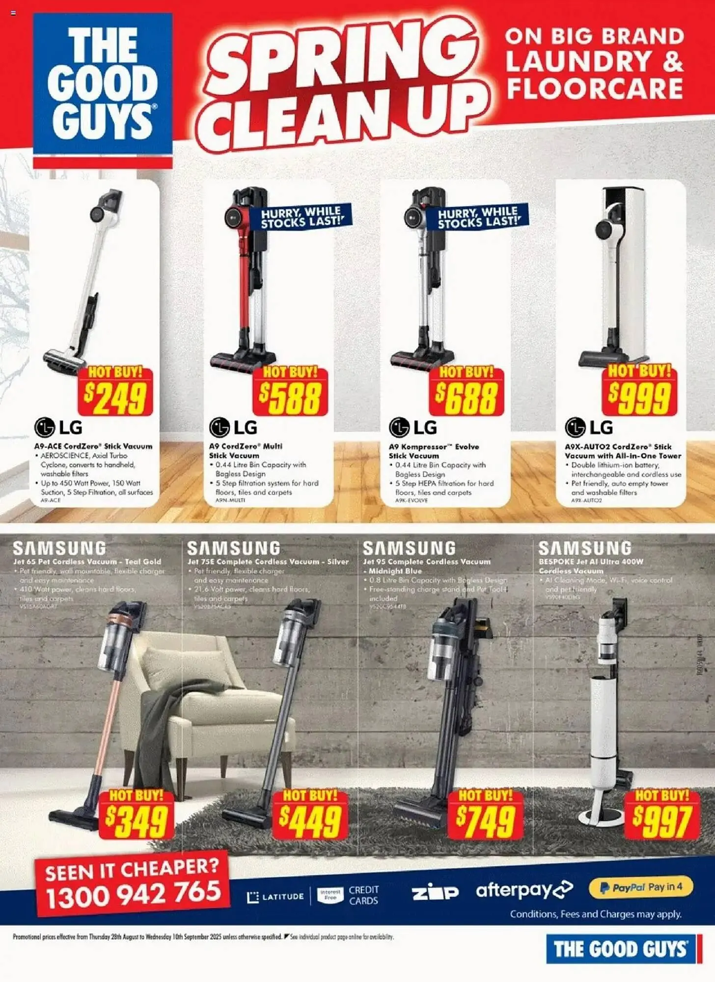The Good Guys catalogue - Catalogue valid from 28 August to 10 September 2025 - page 9