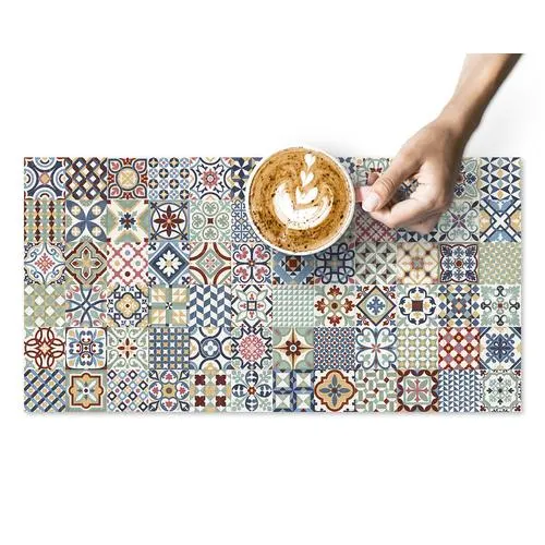 Sutura Multi Mix Porcelain Glazed Insert Matt Tile