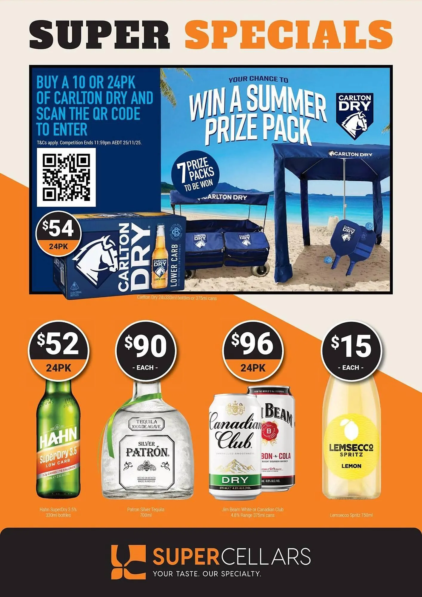 Super Cellars catalogue - Catalogue valid from 12 November to 25 November 2025 - page 1