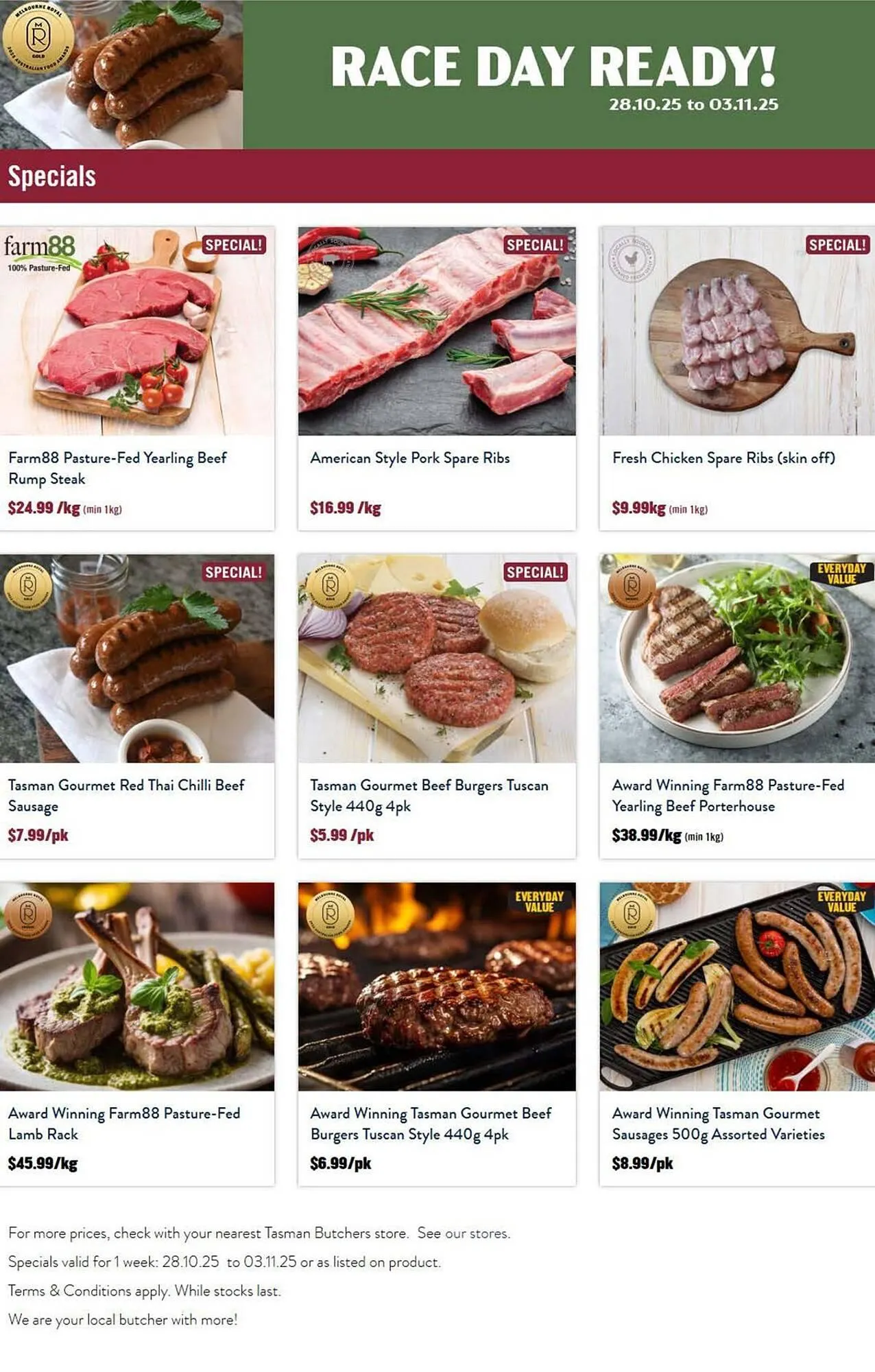 Tasman Butchers catalogue - 1
