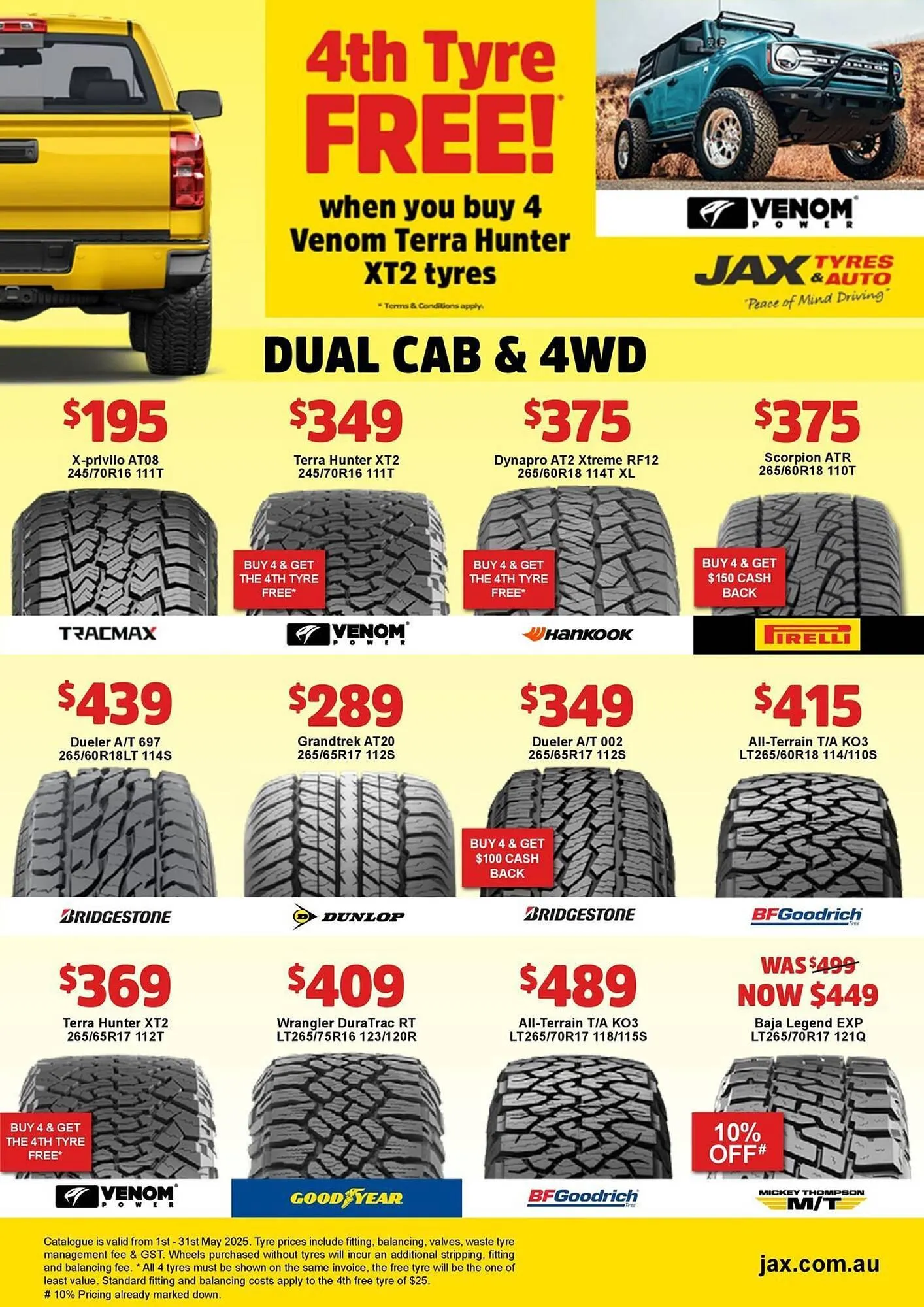 Jax Tyres catalogue - Catalogue valid from 5 May to 31 May 2025 - page 6