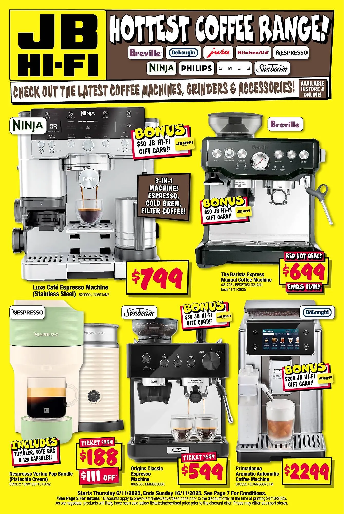 JB Hi-Fi catalogue - Catalogue valid from 6 November to 16 November 2025 - page 1