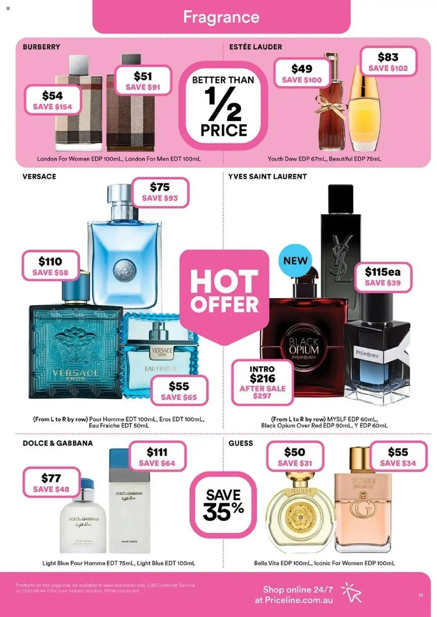 Priceline catalogue - Catalogue valid from 3 July to 23 July 2025 - page 13