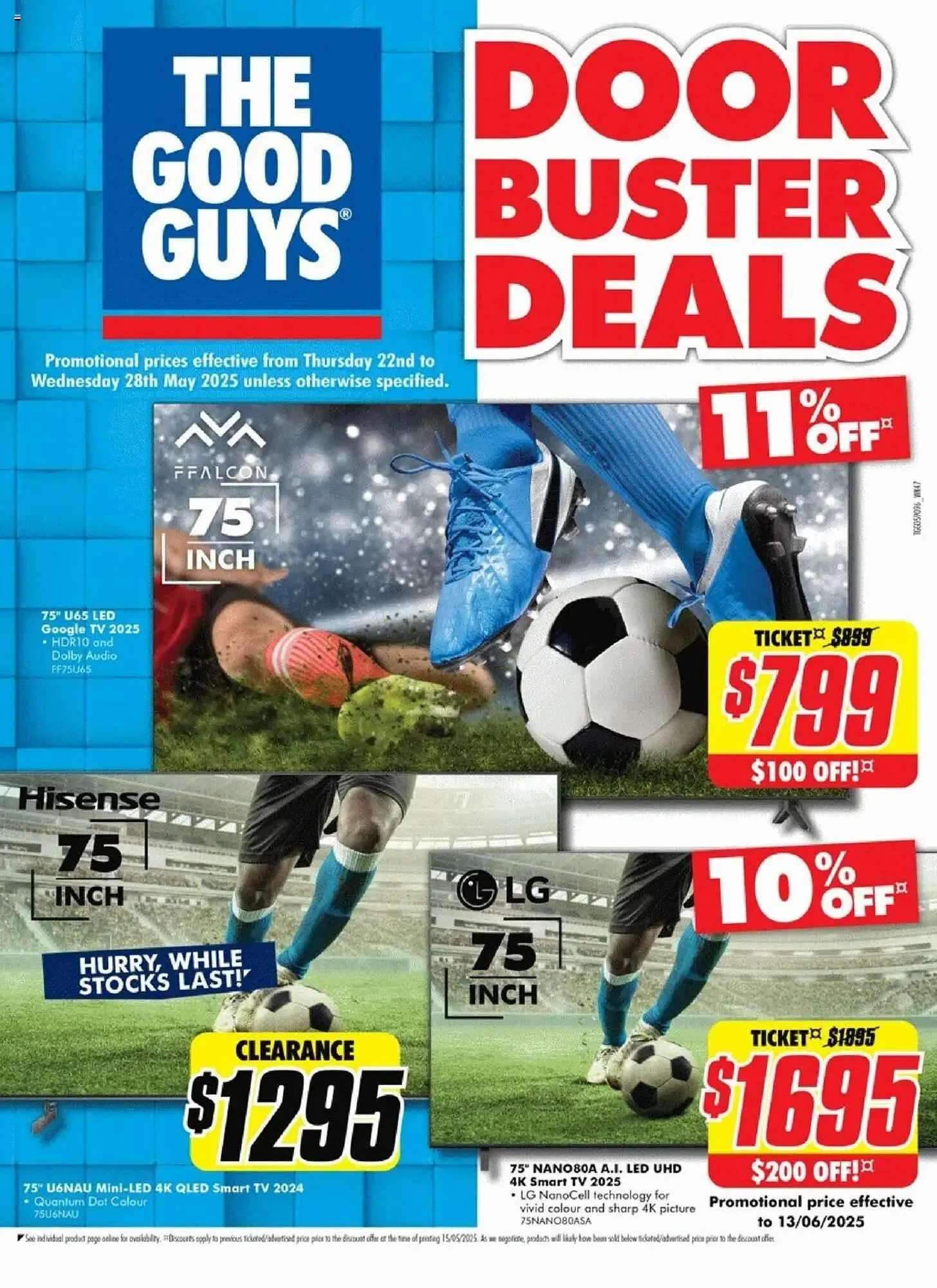 The Good Guys catalogue - Catalogue valid from 22 May to 28 May 2025 - page 1