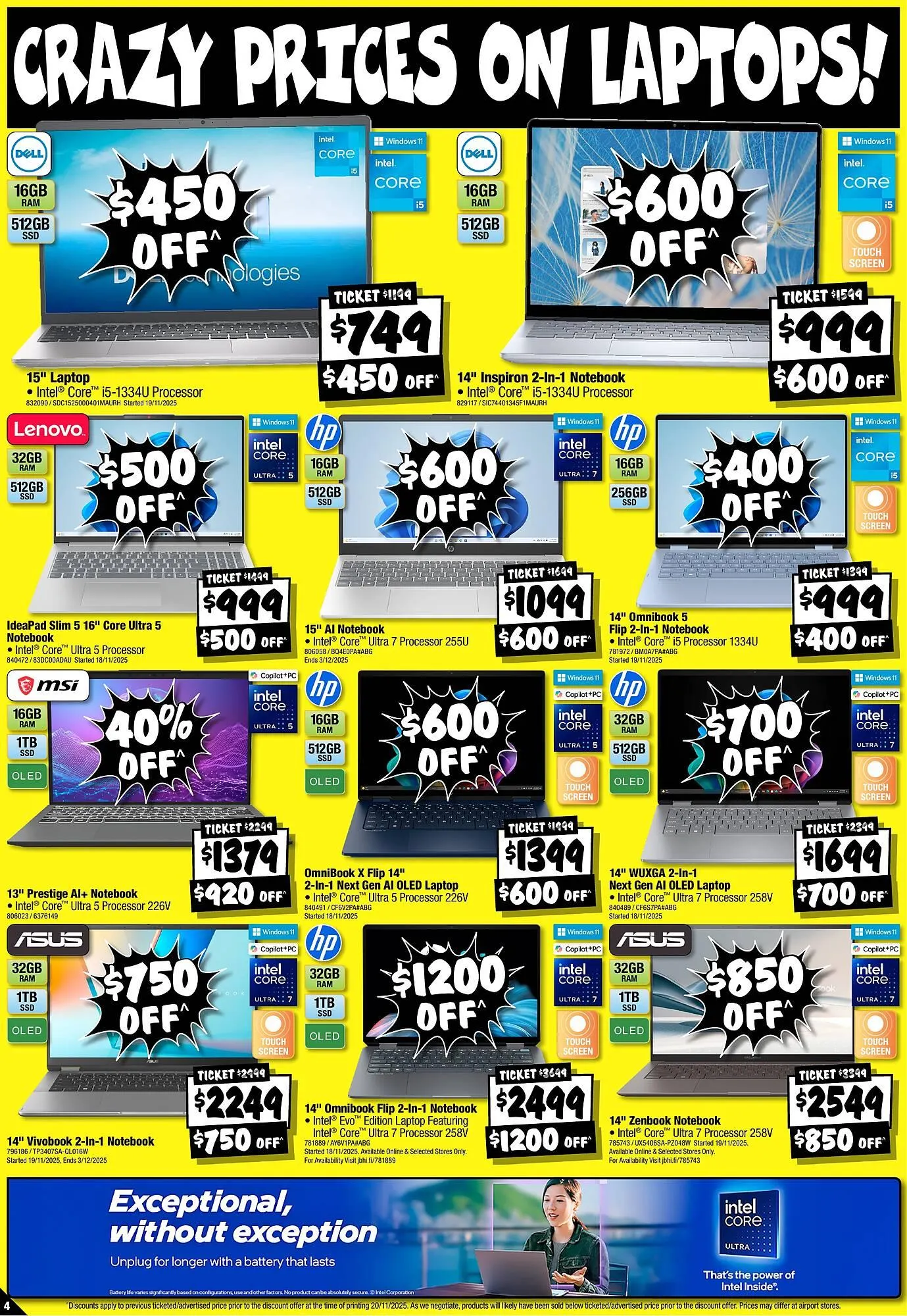 JB Hi-Fi catalogue - Catalogue valid from 28 November to 1 December 2025 - page 4