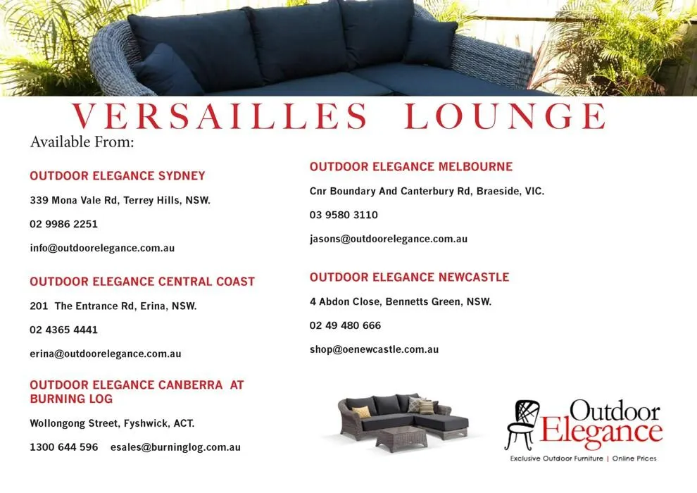 Versailles Lounge - Catalogue valid from 13 May to 31 March 2025 - page 33