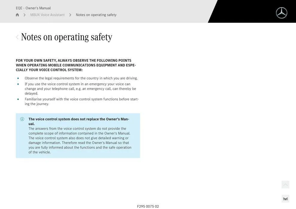 EQE Sedan - Catalogue valid from 11 September to 11 September 2025 - page 510