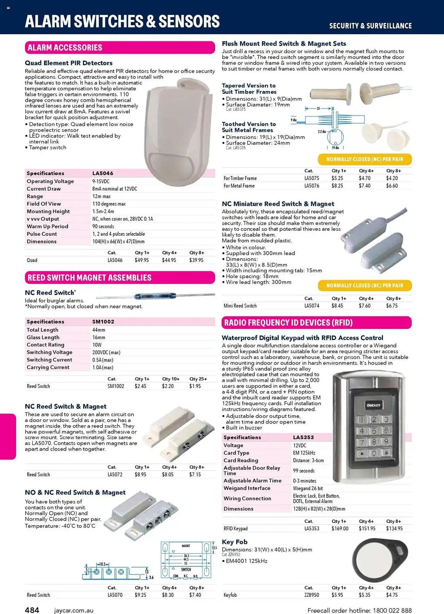 Jaycar Electronics catalogue - Catalogue valid from 8 July to 9 July 2026 - page 484