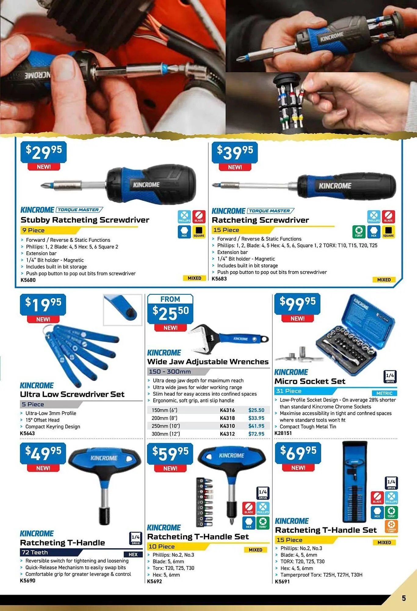 Kincrome catalogue - Catalogue valid from 7 April to 31 May 2026 - page 5