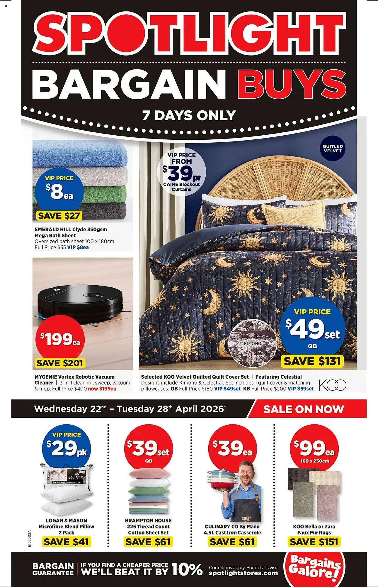 Spotlight catalogue - Catalogue valid from 22 April to 28 April 2026 - page 1