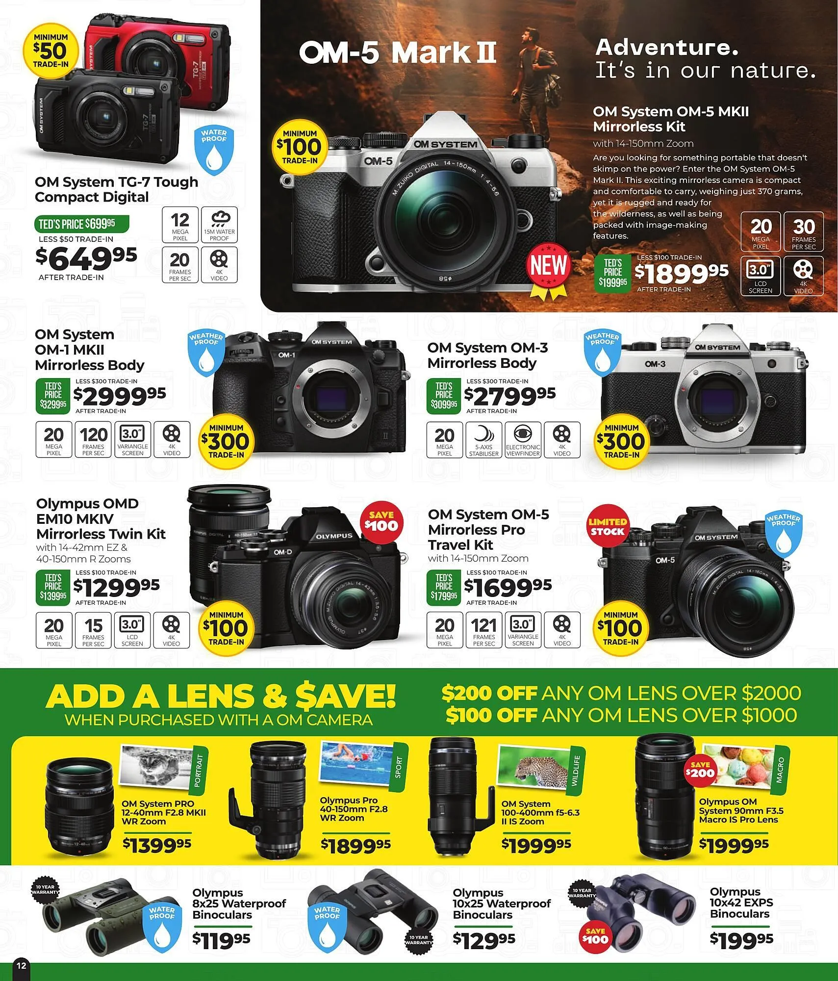 Teds Cameras catalogue - Catalogue valid from 1 September to 30 September 2025 - page 12