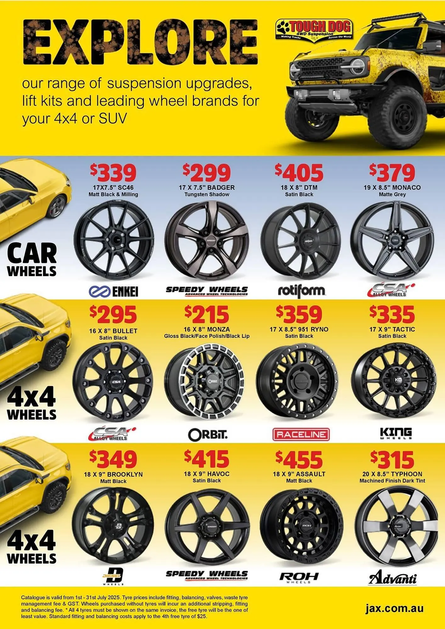 Jax Tyres catalogue - Catalogue valid from 1 July to 31 July 2025 - page 10