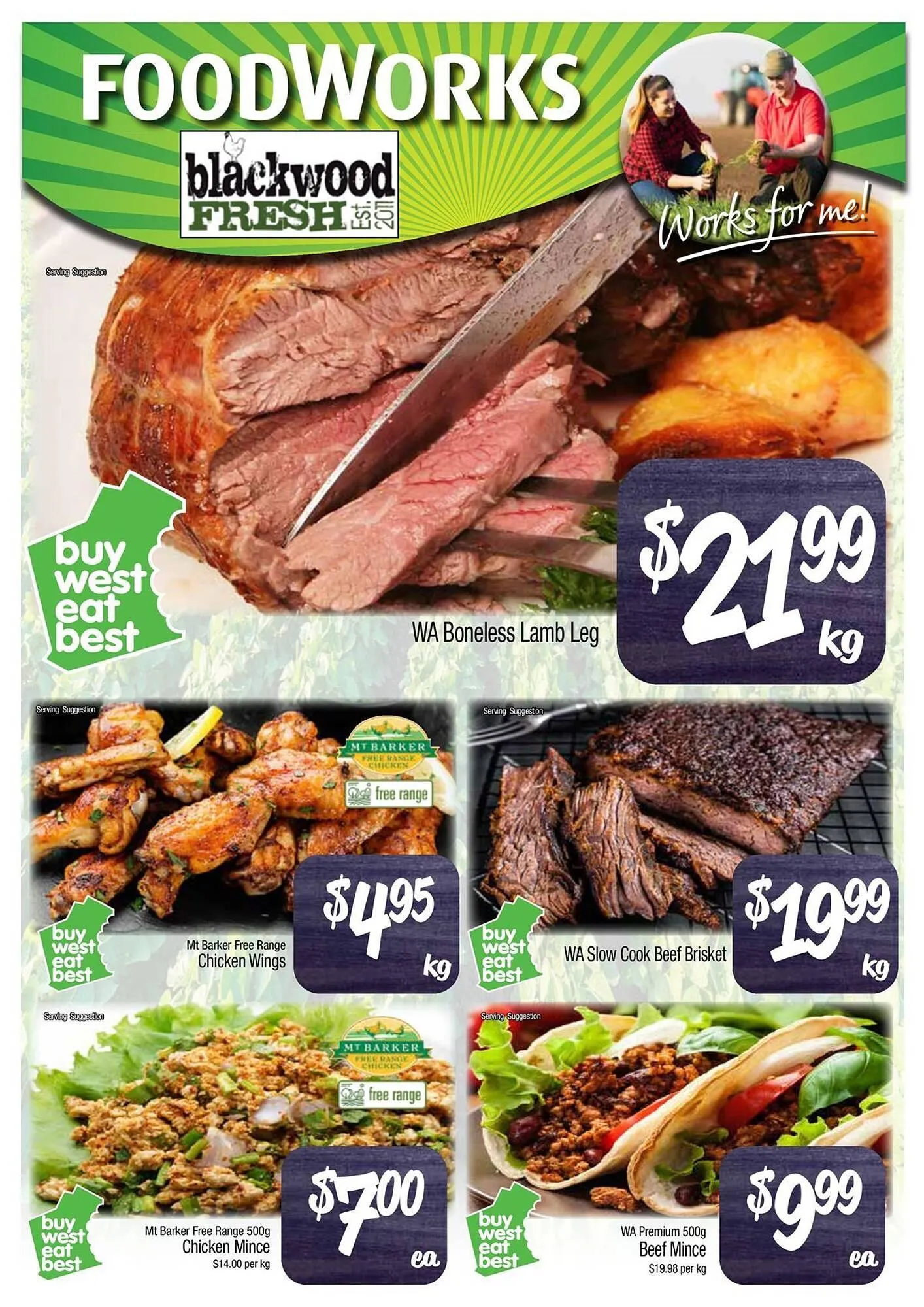 Foodworks catalogue - Catalogue valid from 27 August to 2 September 2025 - page 1