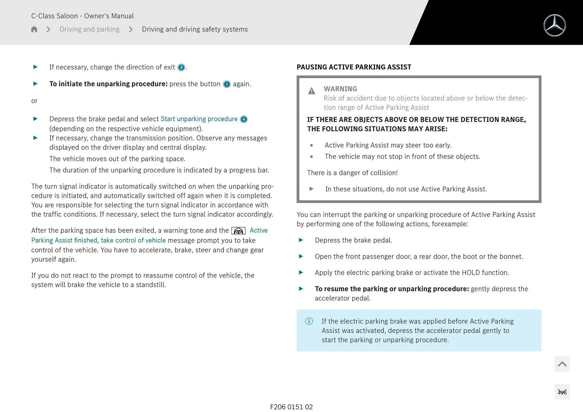 Mercedes-Benz catalogue - Catalogue valid from 28 April to 28 May 2025 - page 496