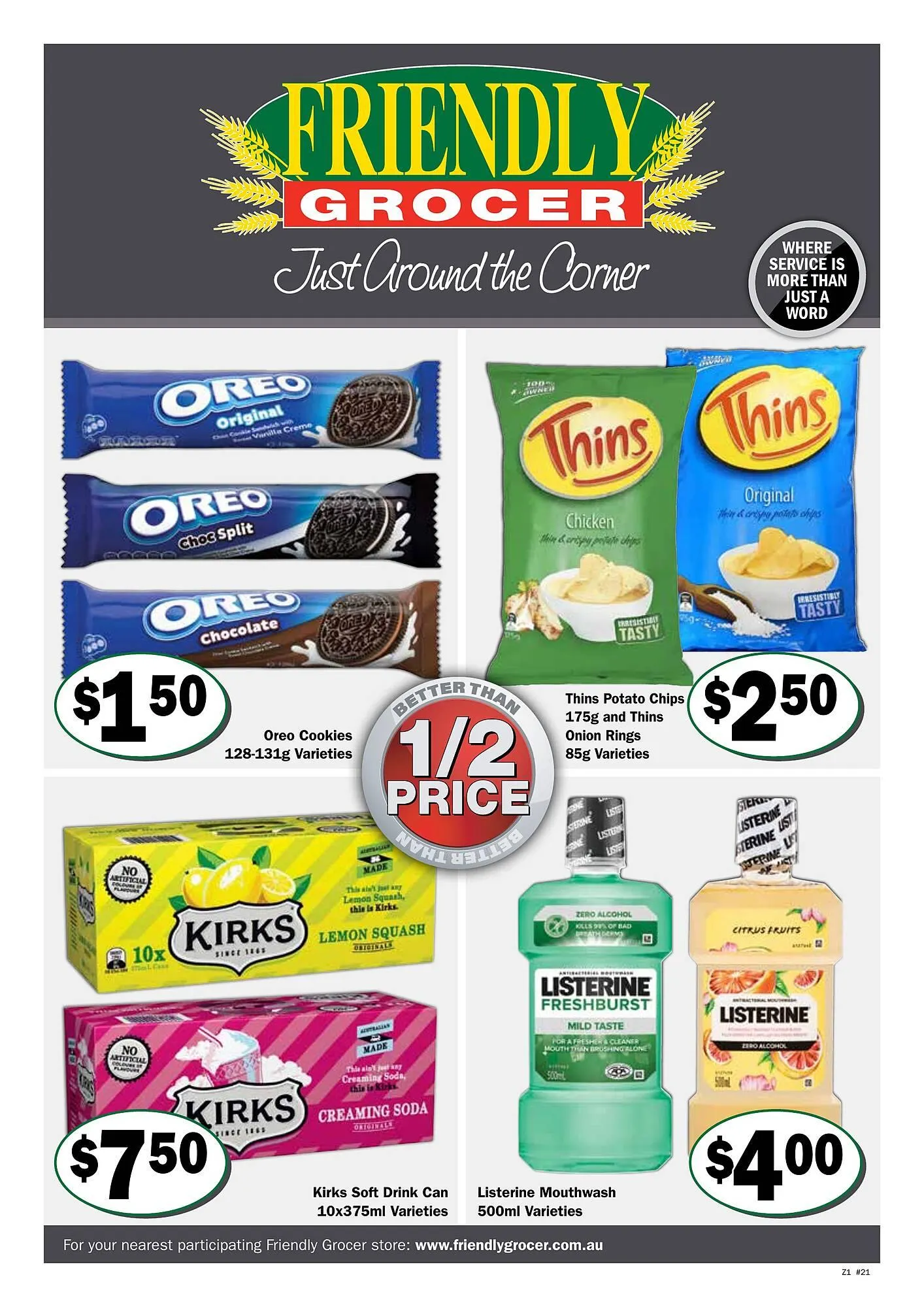 Friendly Grocer catalogue - 1