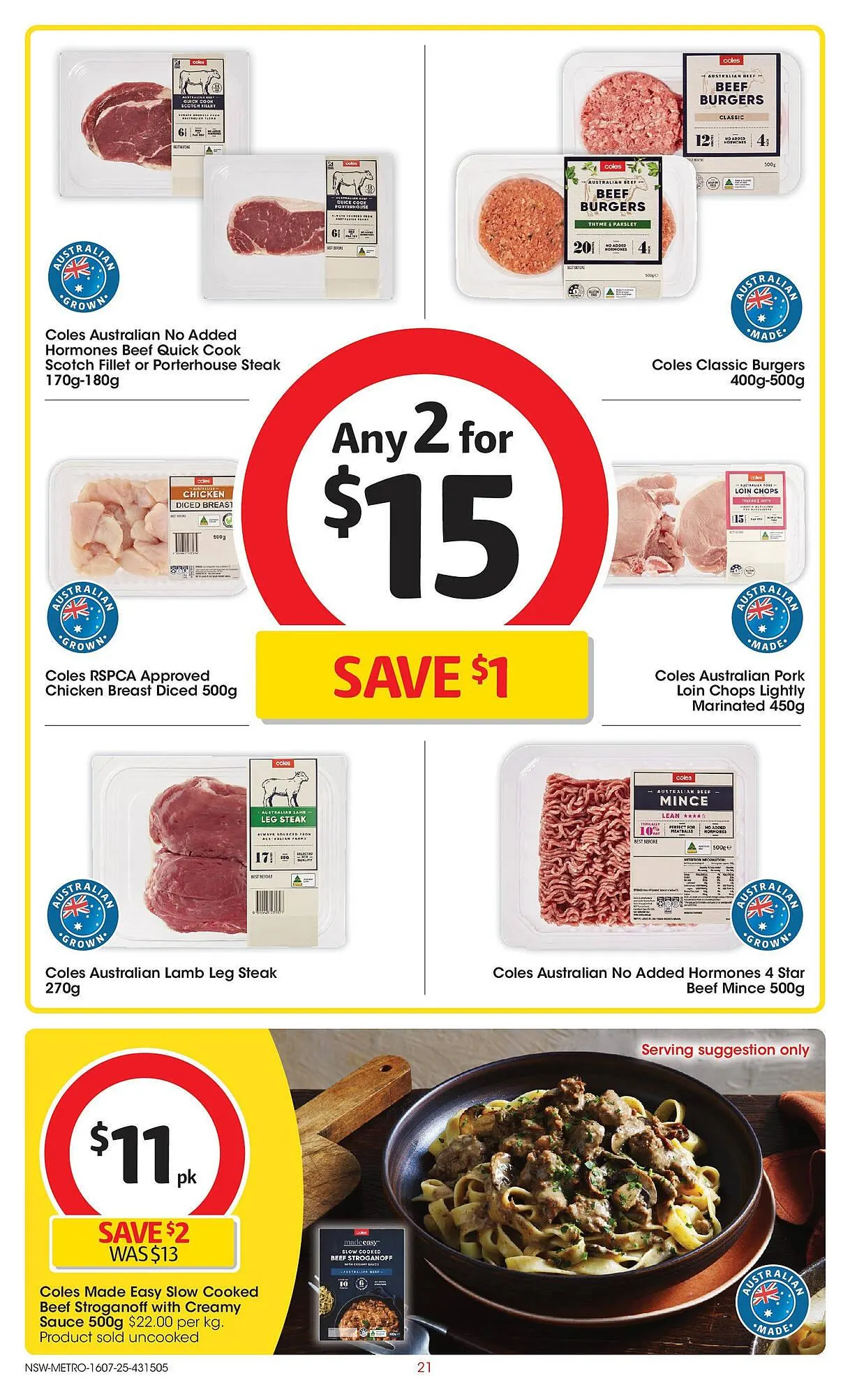 Coles catalogue - Catalogue valid from 15 July to 22 July 2025 - page 21
