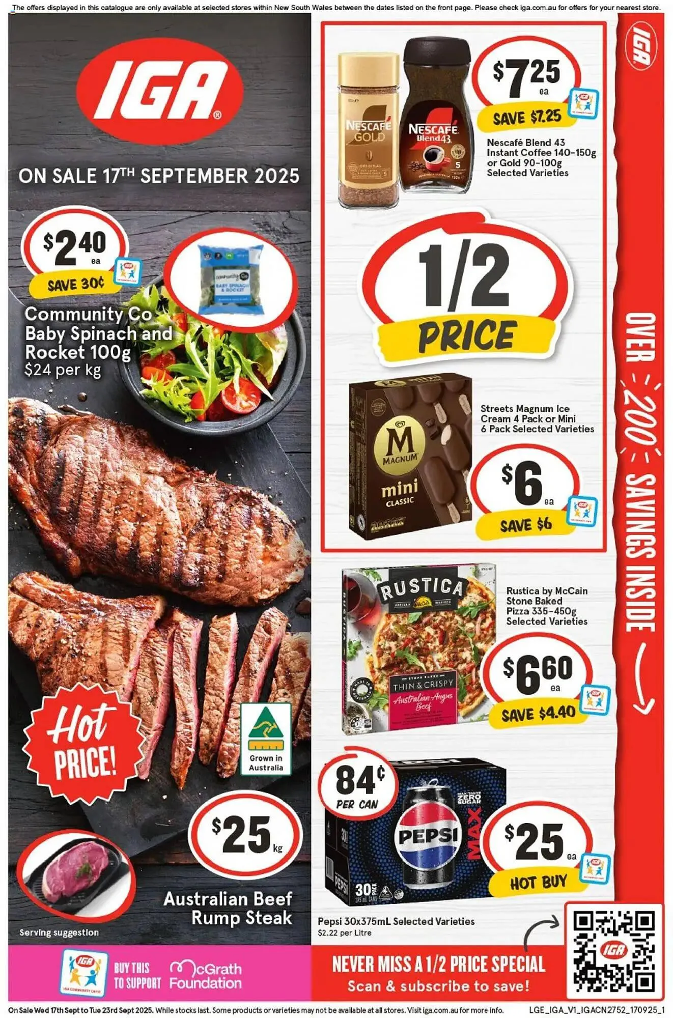 IGA catalogue - Catalogue valid from 17 September to 23 September 2025 - page 4