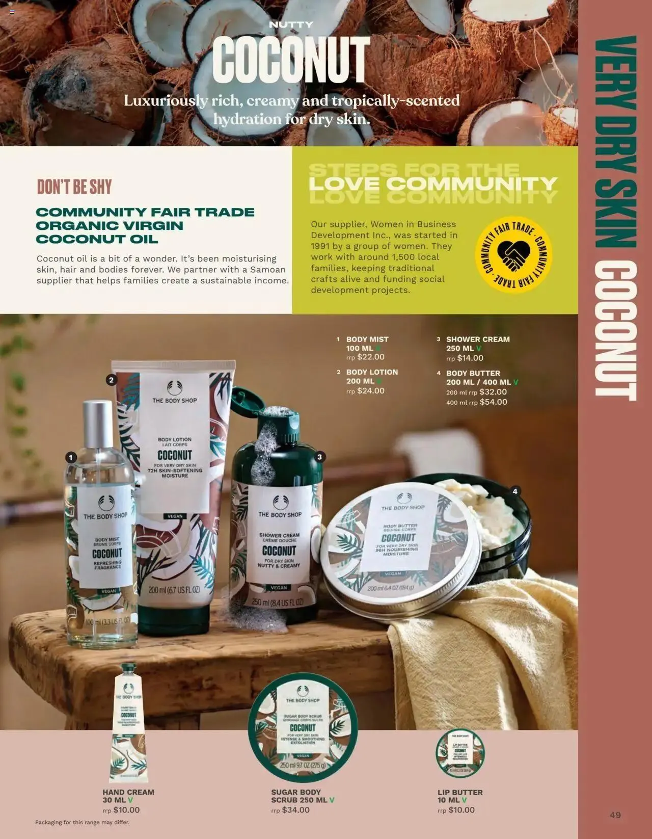 The Body Shop Catalogue  - Catalogue valid from 12 January to 25 April 2025 - page 49