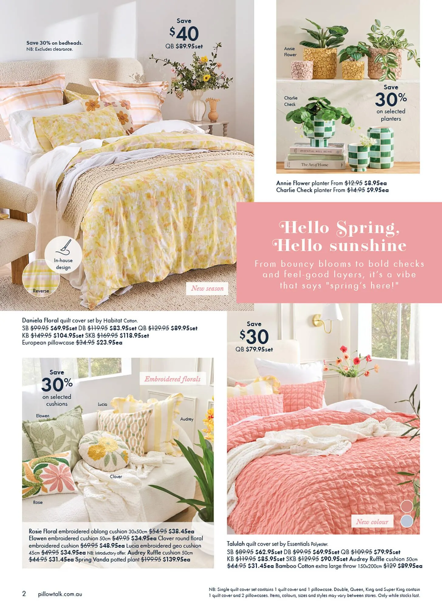 Pillow Talk catalogue - Catalogue valid from 22 August to 14 September 2025 - page 2