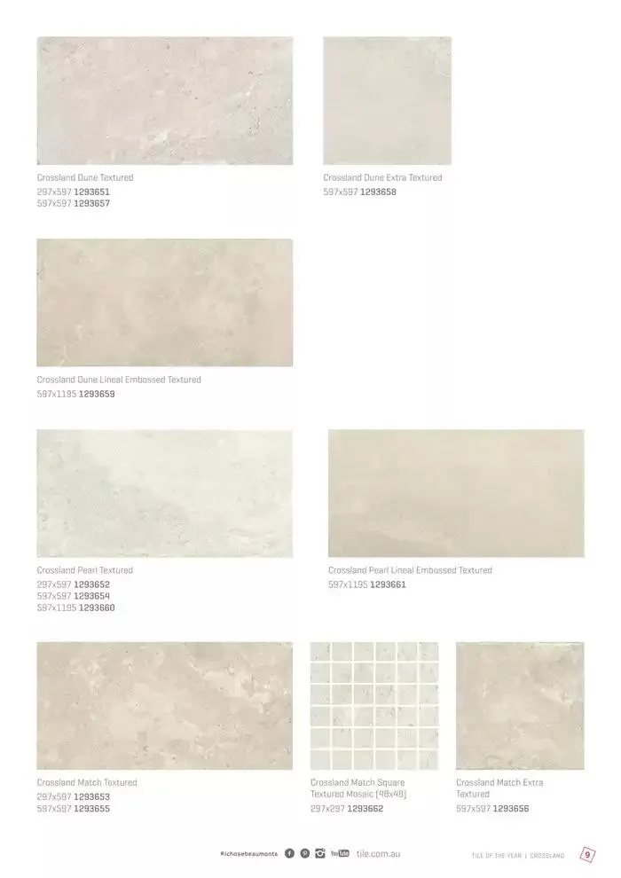 Crossland - Tile Of The Year 2025 - Catalogue valid from 20 December to 31 January 2025 - page 9