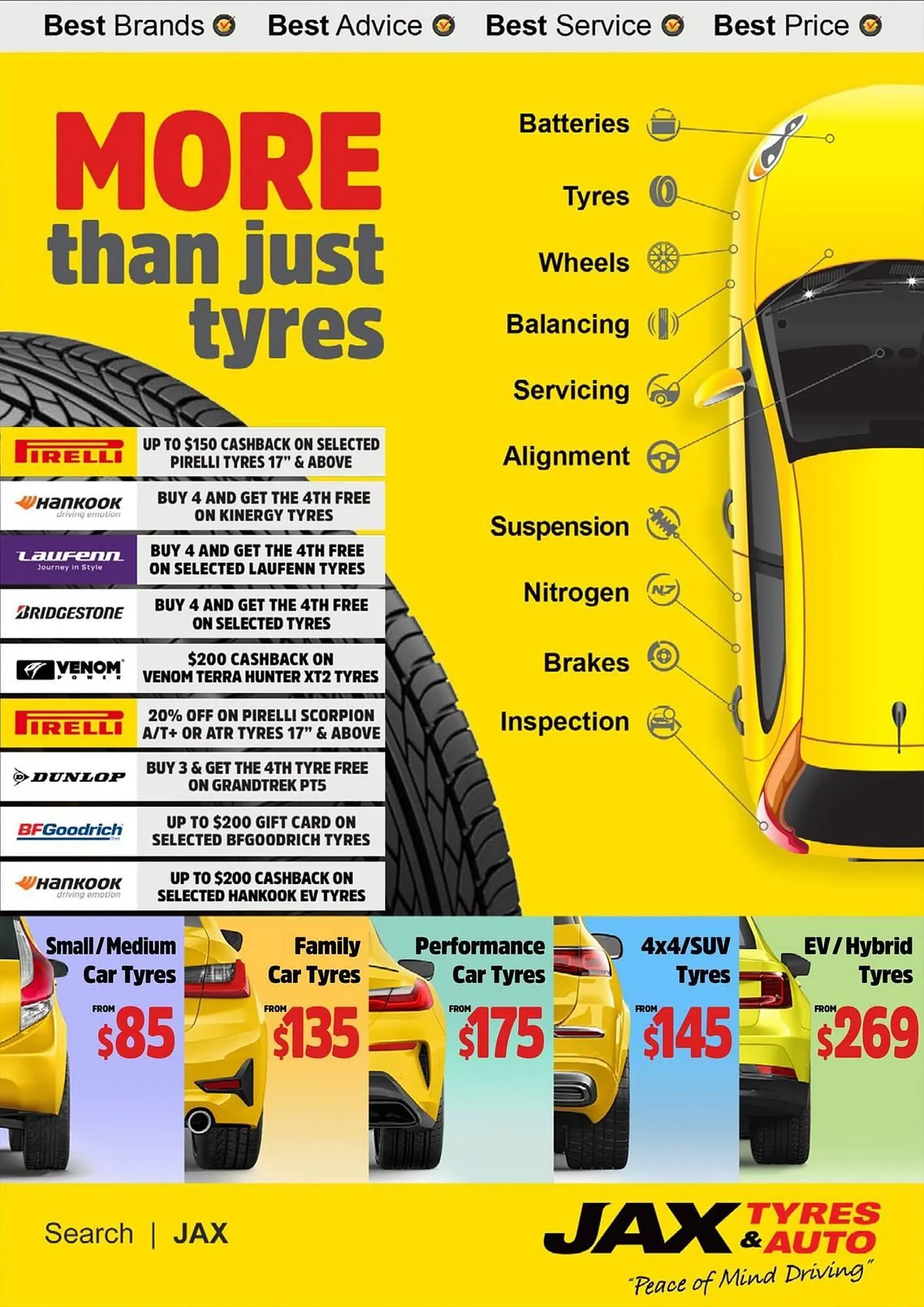 Jax Tyres catalogue - 1