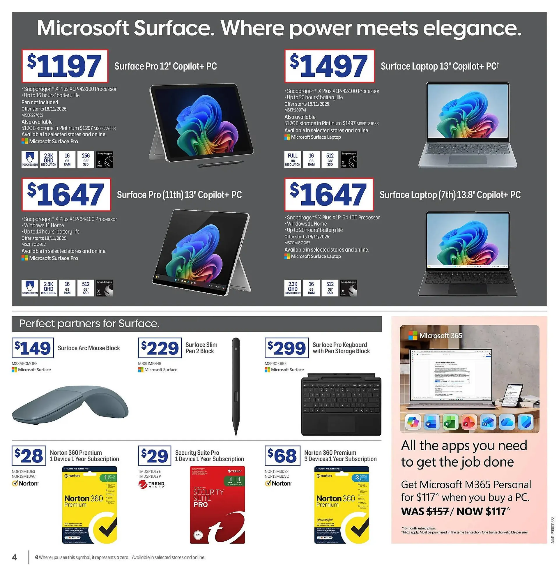 Officeworks catalogue - Catalogue valid from 16 November to 30 November 2025 - page 4