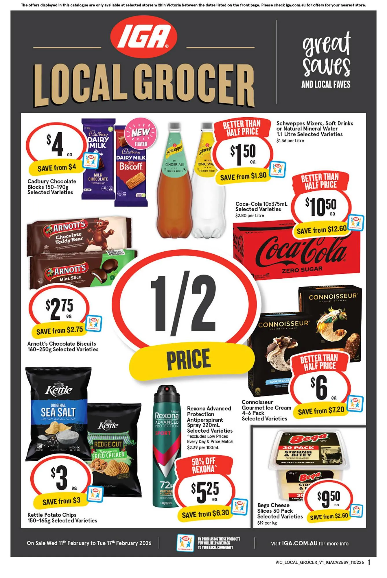 IGA catalogue - 1