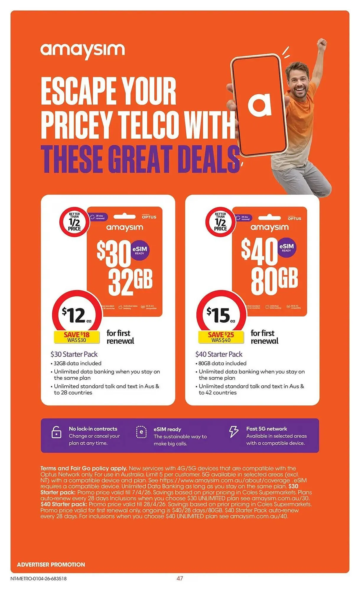 Coles catalogue - Catalogue valid from 31 March to 7 April 2026 - page 47